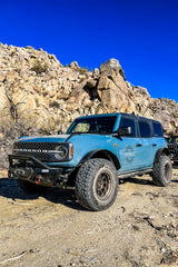 Attica 4x4 2021+ Bronco Terra Series Modular Front Bumper (Center)Blackpowder Coatedsteel