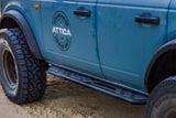 Attica 4x4 2021+ Bronco Terra Series 4Dr Side Stepsblackpowder Coatedsteel