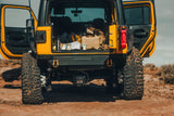 Attica 4x4 2018-2026 Wrangler Apex Series Rear Bumper Deleteblackpowder Coatedsteel