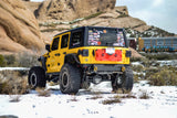 Attica 4x4 2018-2026 Wrangler Apex Series Rear Bumper Deleteblackpowder Coatedsteel