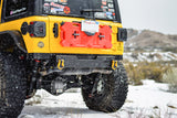 Attica 4x4 2018-2026 Wrangler Apex Series Rear Bumper Deleteblackpowder Coatedsteel