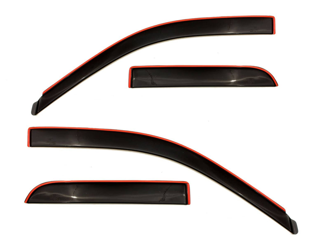 Auto Ventshade Avs Seamless LO Profile Smoke Ventvisor - 09-18 Ram 1500/ 19-24 1500 Classic Quad Cab