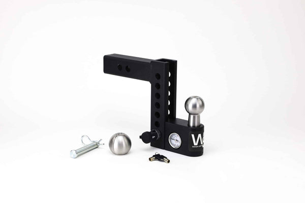 Weigh Safe Attelage à dénivellation de 6 po, tige de 2 po (capacité brute au timon 12.5K)