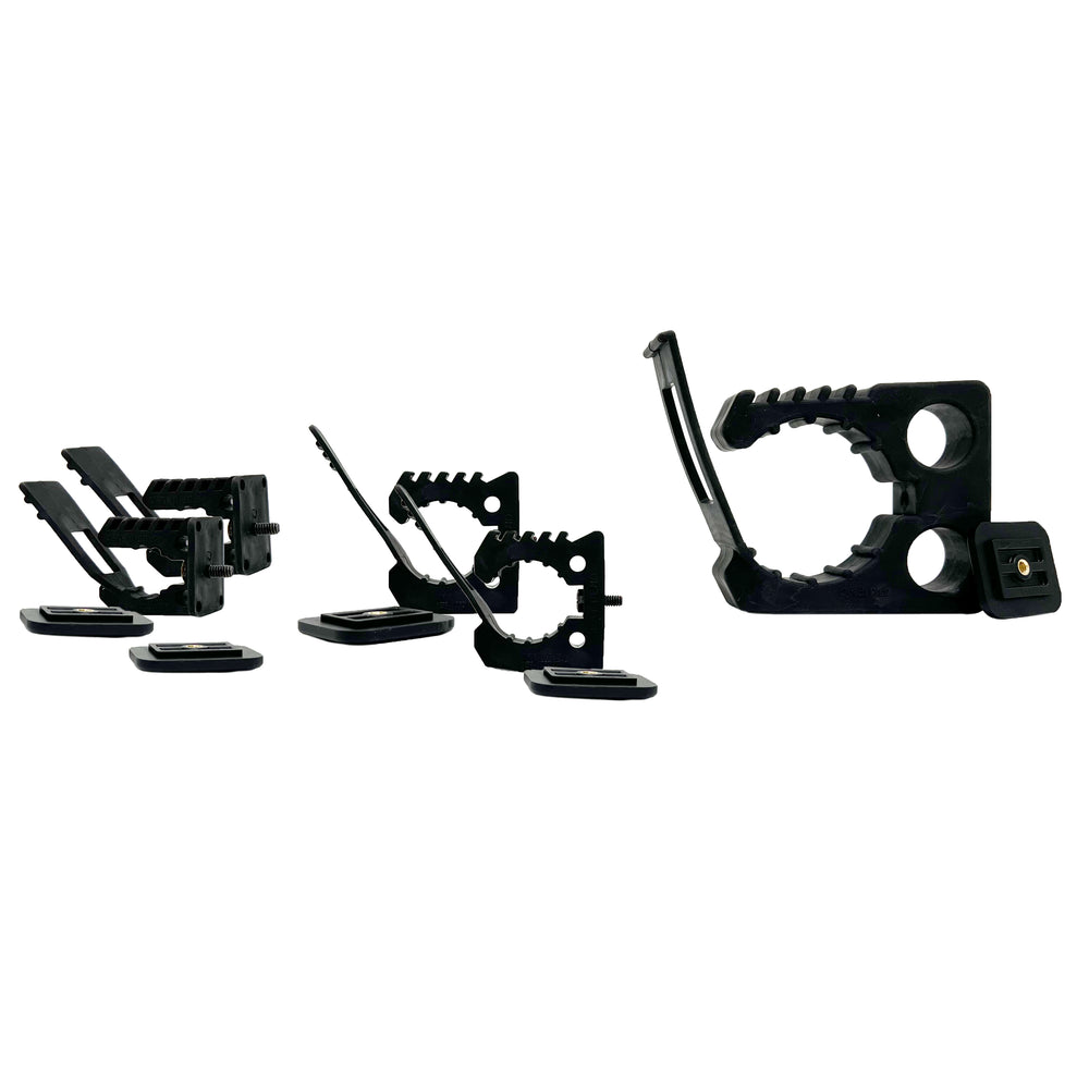 Putco Universal Molle Mount Grip Kit Set Of 5 X2 Small/X2 Medium/X1 Large Black