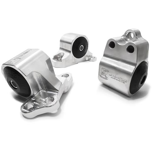 Innovative Supports en aluminium avec coussinets 60A 92-95 Civic série B/D (3 boulons) - argent