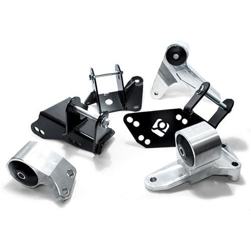 Innovative Supports en aluminium avec coussinets 75A 96-00 Civic série K (faux-châssis EG/DC) - argent