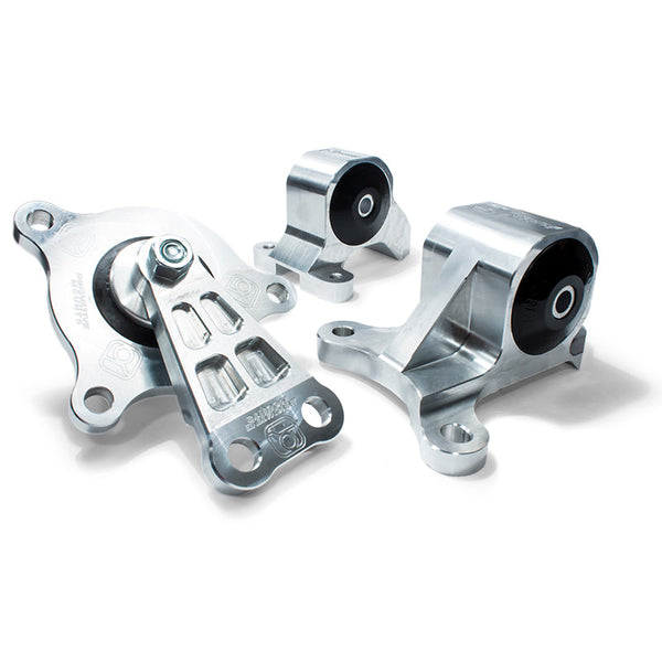 Innovative Supports en aluminium avec coussinets 75A 02-06 Acura RSX série K (sauf transmission K24) - argent