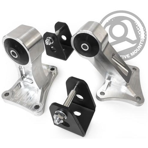 Innovative Supports en aluminium avec coussinets 75A 00-09 Honda S2000 série F (sans support de transmission) - argent