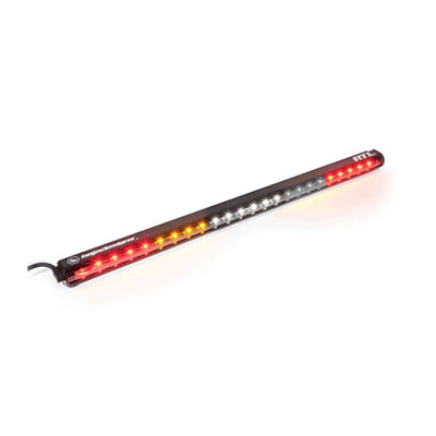 Baja Designs Barre lumineuse droite RTL-W 30 po ambre fixe/centre blanc/ambre clignotant