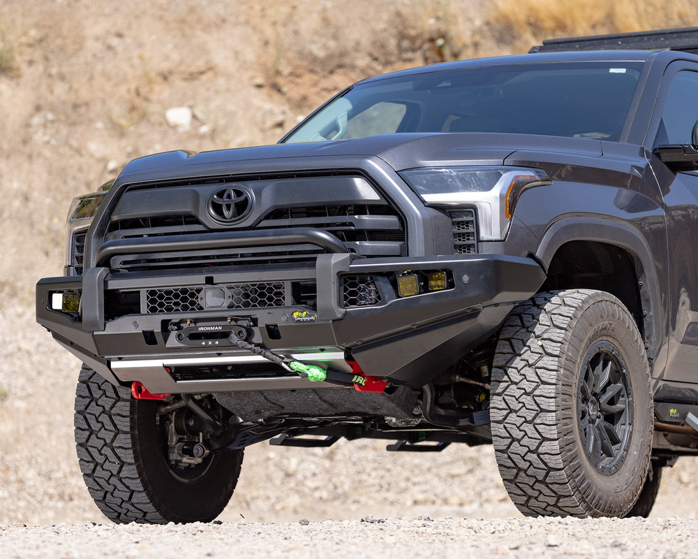 Ironman 4x4 - Apex Single Hoop Front Bumper for Toyota Tundra (2022+) (BBP098A-SLK-NN)
