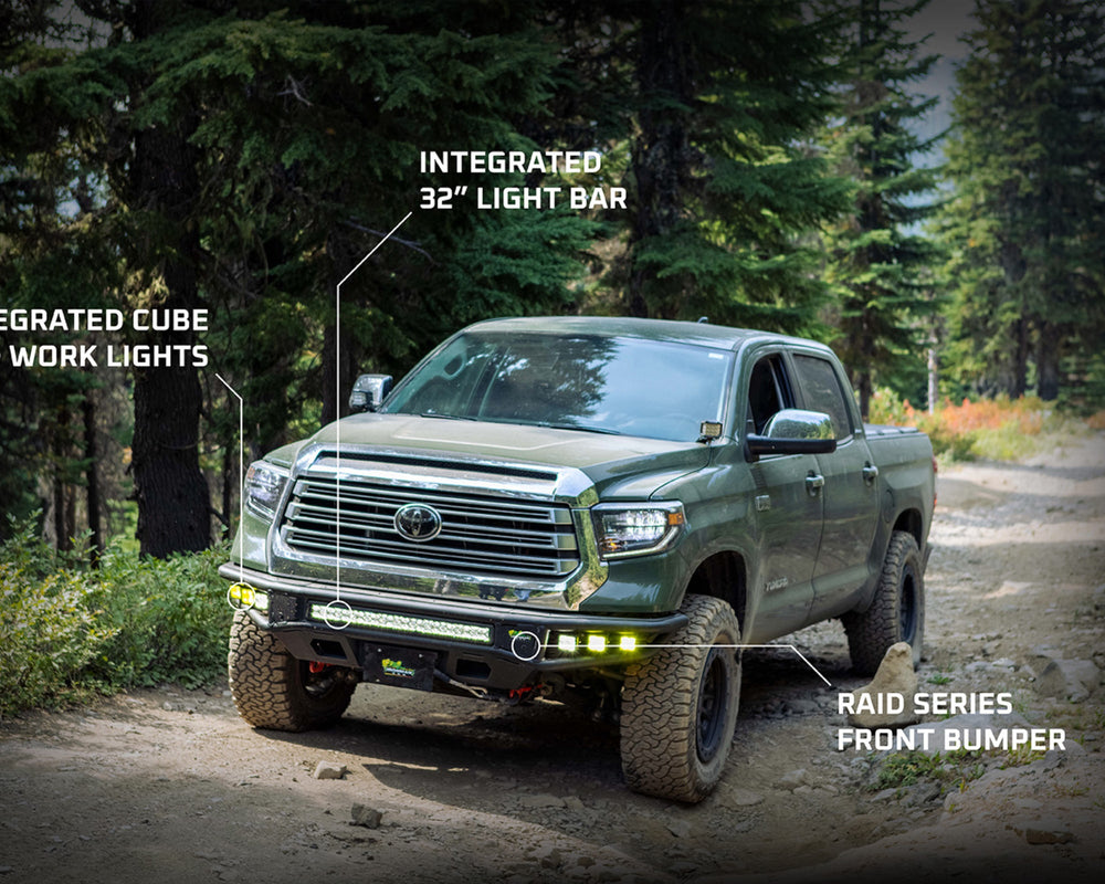 Ironman 4x4 Raid Front Bumper Kit - Toyota Tundra (2014-2021) (BBR073K-NBAN)