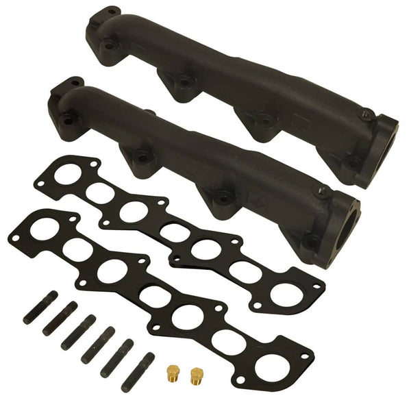 BD Diesel Ensemble de collecteurs d'échappement 08-10 Ford F-250/F-350/F-450/F-550 Powerstroke 6.4L