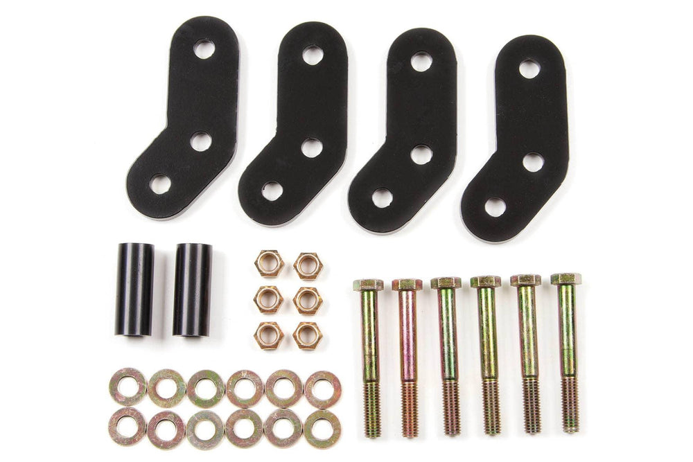 BDS Rear 1/2 Lift Shackle Kit | 76-86 CJ5/ CJ7/ Scrambler
