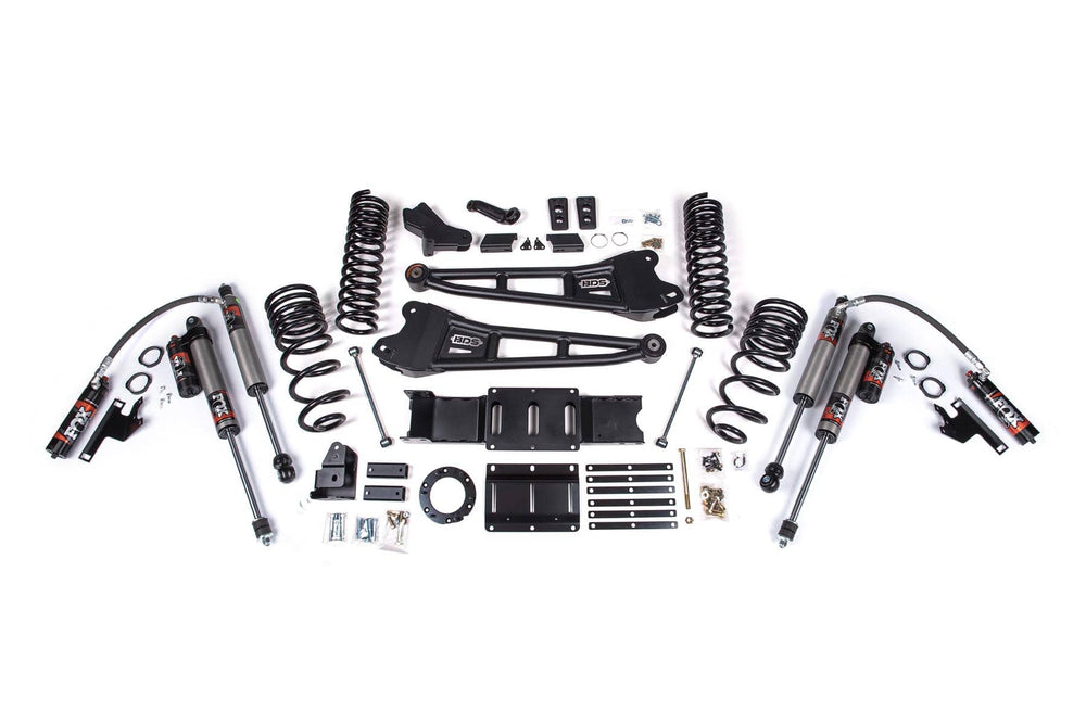 BDS Suspension 4 in. Radius Arm Lift Kit — Diesel, 4WD — 2019-2024 Ram 2500 (BDS1660FPE)