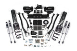 BDS 6" 4-LINK LIFT KIT WITH EXTENDED TRAVEL WITH BUMP STOP EXTENSIONS AND COIL SPRINGS WITH FOX 2.5 PERFORMANCE SERIES H