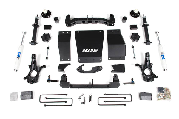 BDS Suspension Ensemble de rehaussement 6 po — 2014-2018 Chevy Silverado 1500 / GMC Sierra 1500, 4RM (BDS717H)