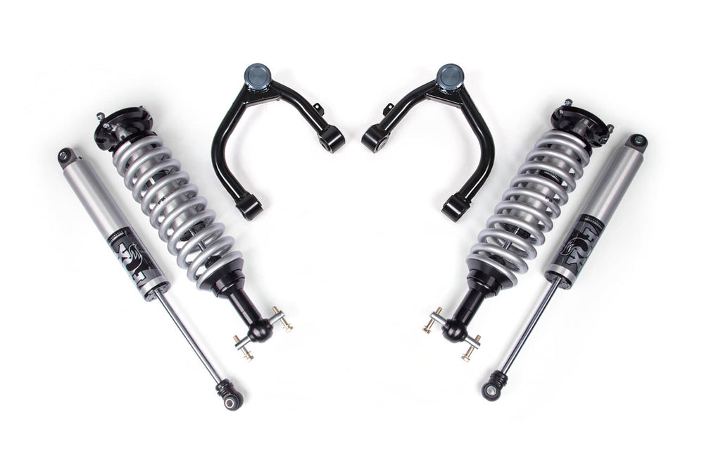 BDS Suspension 2" Leveling Kit with FOX 2.5 Performance Series Coil-Over Upgrade — 2019-2026 Chevy Silverado 1500 / GMC Sierra 1500, 4WD (770FPS)