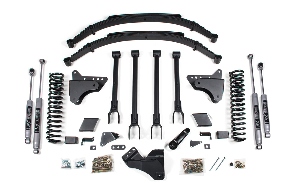 Kit de suspension BDS 8" Gas 4-Link (Ford F250/F350 Super Duty 11-16)