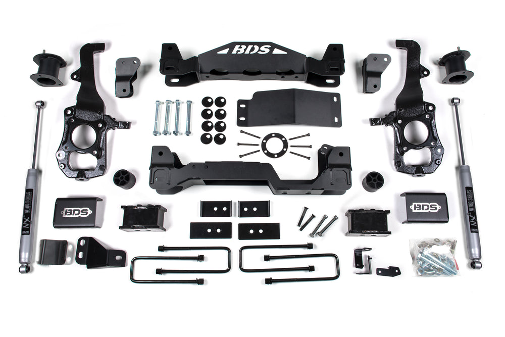 BDS Suspension 4" Lift Kit — 2021-2026 Ford F-150, 4WD (BDS1902H)