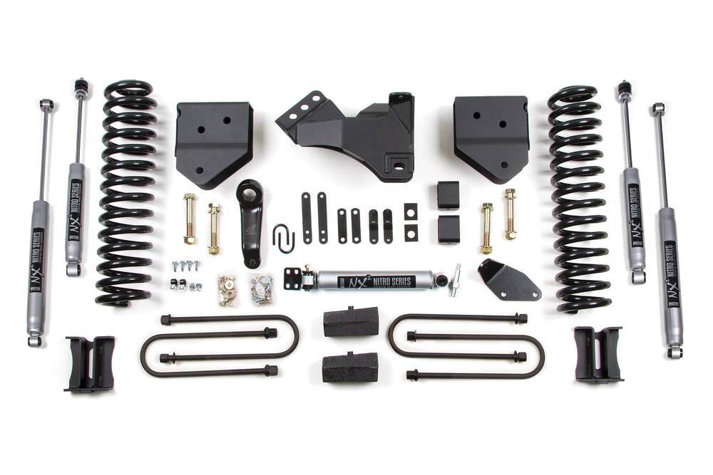 Kit de suspension BDS 4-3 po avec kit bloc gaz sans dessus (Ford F250/F350 Super Duty 05-07)