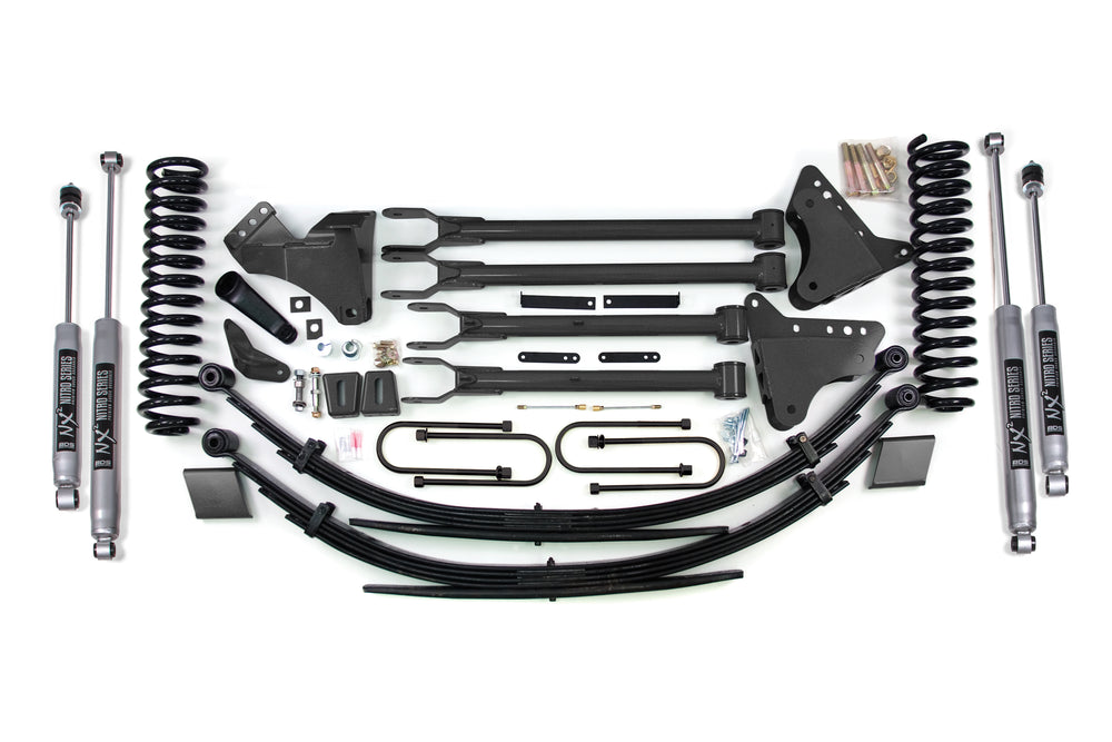 BDS Suspension Lift Kit — Gas — 2008-2010 Ford F-250 / F-350 Super Duty, select trims and cab styles (BDS564FS)
