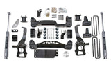 BDS 4" LIFT KIT WITH 3" LIFT BLOCKS (FOR LOW-LEVEL REAR STANCE) AND FOX 2.0 SHOCKS — 15-20 F-150 4WD