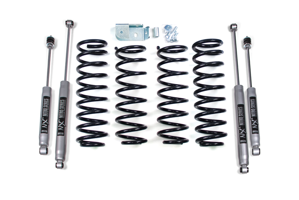 Kit de rehaussement Ressorts hélicoïdaux BDS 2" (Jeep Grand Cherokee ZJ 93-98) (BDS445H)