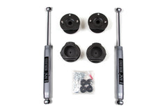 Kit de suspension BDS 2 po avec amortisseurs filetés (GMC/Chevrolet Envoy/Trailblazer 02-09)