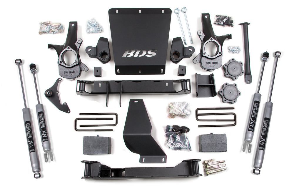 BDS Suspension Lift Kit 4.5-3.5in High Clearance System (BDS182FS)