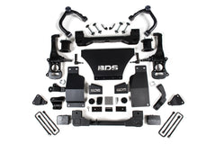 BDS Suspension 4" Lift Kit — 2019-2024 Chevrolet Silverado 1500, GMC Sierra 1500, select trims (BDS1808H)