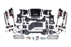 Système de suspension BDS rehaussé de 5 po Bloc de rehausse arrière de 4,5 po avec surcharge 2.5 PES DSC (Chevy/GMC 2500/3500 4RM 20-24)