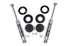 Kit de suspension BDS 2 pouces avec amortisseurs (GMC/Chevrolet Sierra/Silverado 1500/2500/3500 07-19)