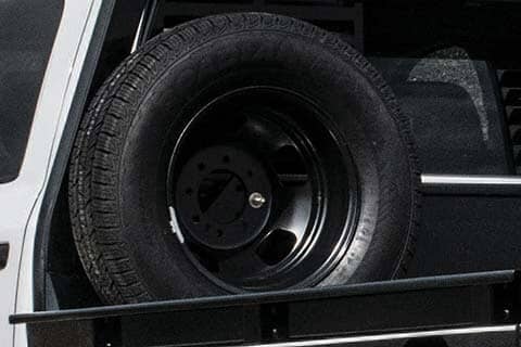 Bedrock Spare Tire Mounting Kit - Driver Side