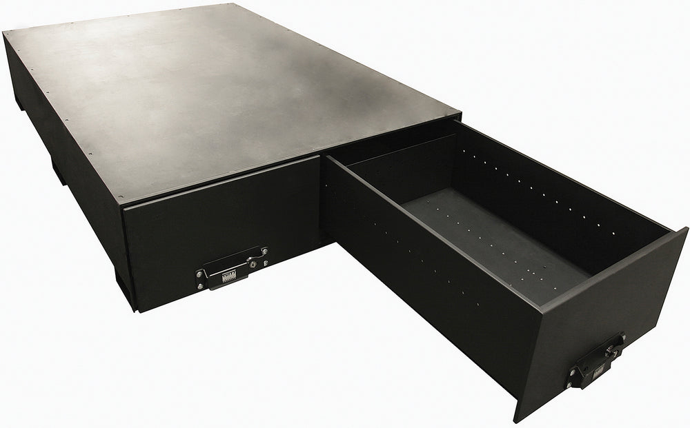Tuffy Security Products Truck Bed Security Drawer (Standard Bed (6.5 ft.) - 14 Inch Tall - Black)