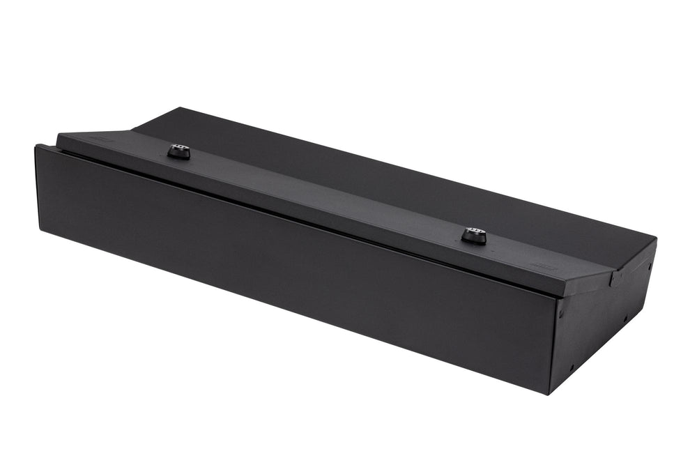 Tuffy Security Products Rear Underseat Lockbox - '09-14 F-150 - w/ Crew Cab - w/ Subwoofer (Black) (28701A)