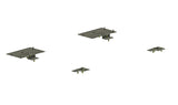 Riser Mount Kit For Tactical Security Drawer - '07-13 Surburban/Tahoe/Yukon/Yukon XL