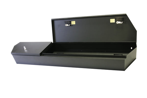 Tuffy Security Products Rear Underseat Lockbox - '07-21 Tundra - w/ Double Cab (Excludes CrewMax) (Black) (31301)
