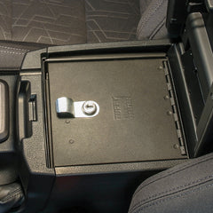 Tuffy Security Products Console Safe - '16-23 Tacoma - w/ Fixed Center Console (Black) (32401)