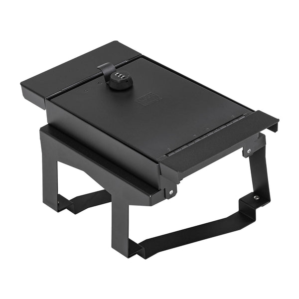 Tuffy Security Products Console Safe - '09-14 F-150 - w/ Full Floor Center Console - w/o Flow-Thru Console (Black - 3-Digit Combo)