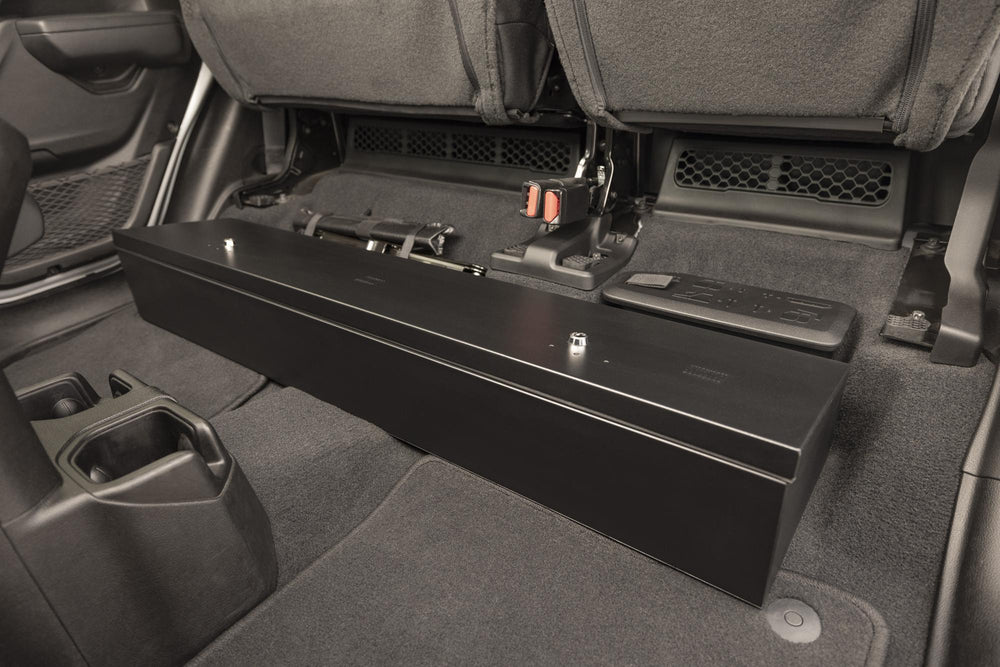 Tuffy Security Products Rear Underseat Lockbox - '20-26 Gladiator (Black) (38701)