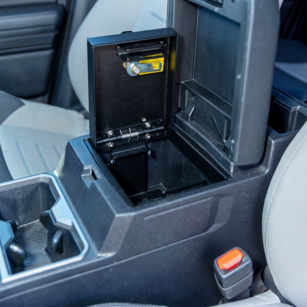 Tuffy Security Products Console Safe for 2024-2027 Toyota Tacoma Console Safe - Combo Lock