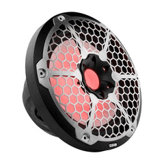 DS18 12"BLACK Marine Subwoofer with LED RGB Lights 350 Watts Rms Svc 4 Ohm