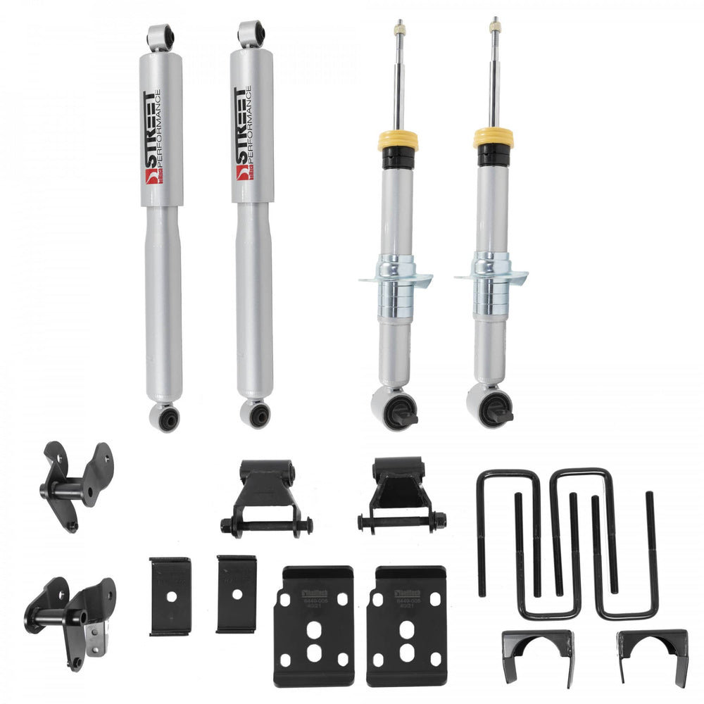 Belltech (KW Automotive) 2021+ F150 2Wd 1 In To 3.5Inf/4.5In R Lowering Kit