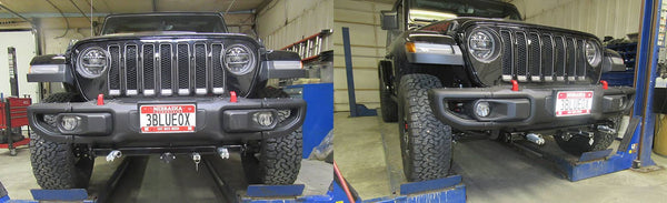 Blue Ox Tow Bar Baseplate | 18-26 Wrangler JL with Standard Bumper