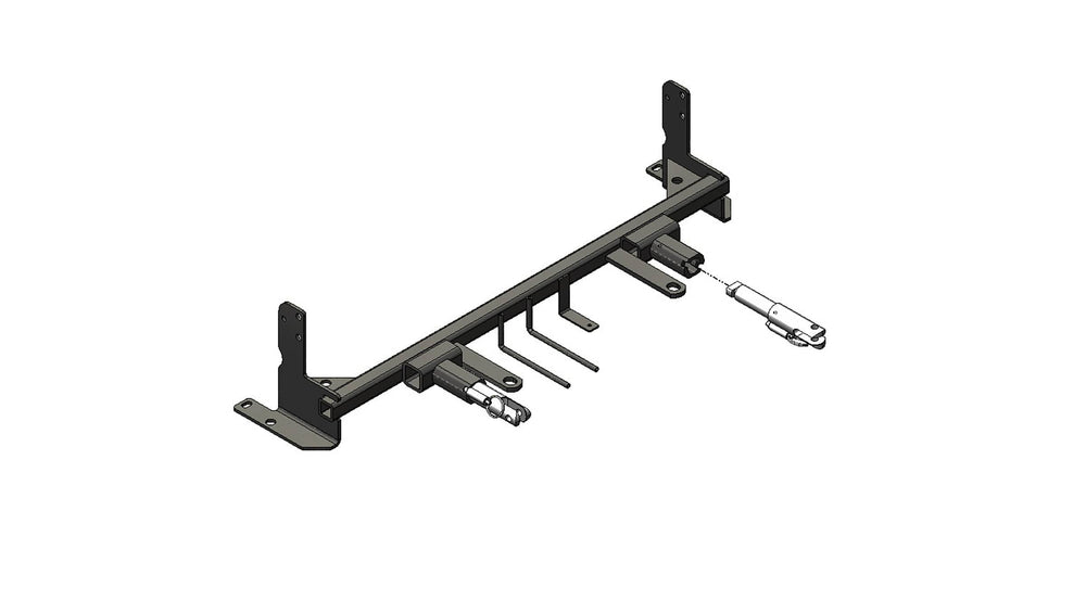 Blue Ox Tow Bar Baseplate - 21-25 Versa Sedan with Manual Transmission