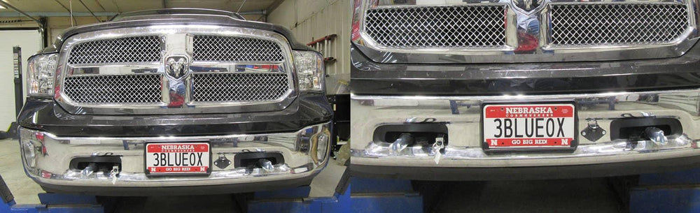 Baseplate 16-18 Ram 1500 Rebel/Bighorn/Laramie/Laramie Longhorn W/Chrome Bumper / 2018 Ram 1500 W/Metal Bumper - Blue Ox