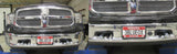 BASEPLATE 16-18 RAM 1500 REBEL/BIGHORN/LARAMIE/LARAMIE LONGHORN W/CHROME BUMPER / 2018 RAM 1500 W/METAL BUMPER - BLUE OX