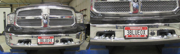 Baseplate 16-18 Ram 1500 Rebel/Bighorn/Laramie/Laramie Longhorn W/Chrome Bumper / 2018 Ram 1500 W/Metal Bumper - Blue Ox
