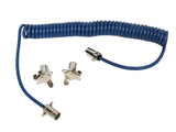 4-WIRE COILED EXTENSION CABLE ;   BLUE OX