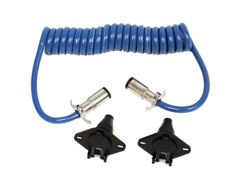 6-WIRE Coiled Extension Cable - Blue Ox